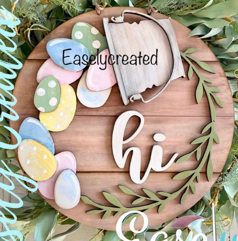 Easter Egg Insert for the 12” HI Sign