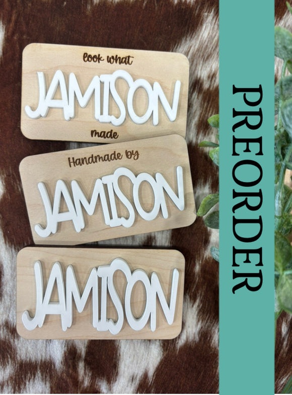 Personalized Refrigerator Magnet