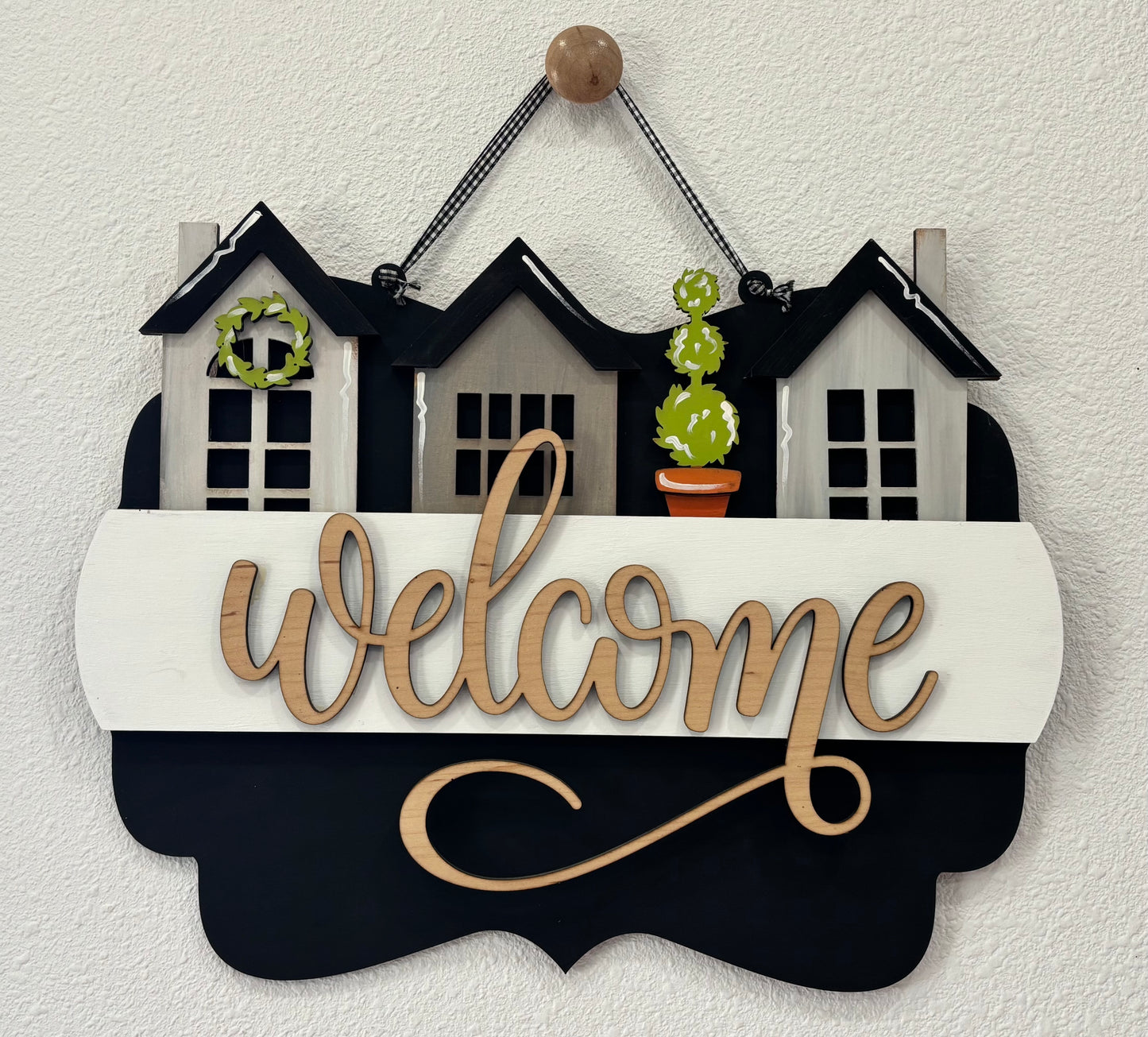 Home Insert for Scalloped Interchangeable Sign