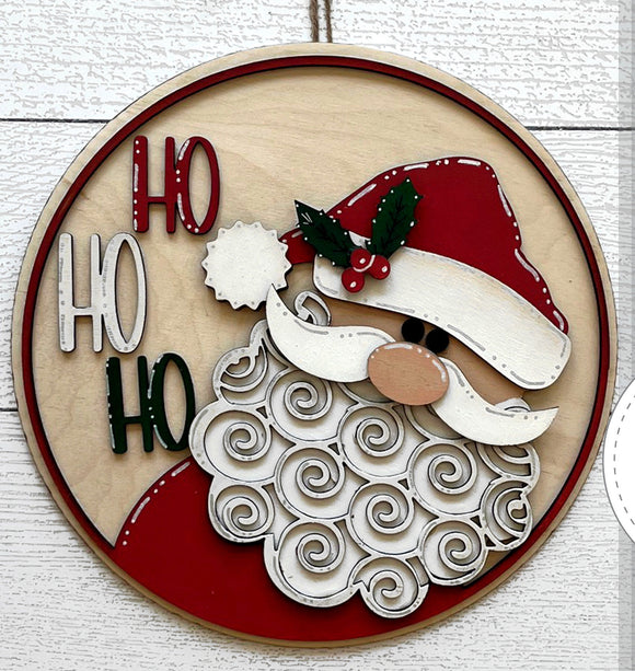 12” Santa Door Hanger