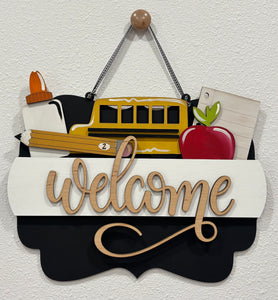 Back to School Welcome Sign