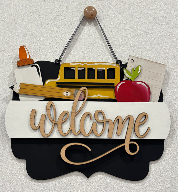 Back to School Welcome Sign