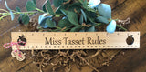Personalized Wooden Ruler