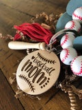 CREATE YOUR OWN - Baseball/Softball Wristlet Keychain (All wristlets- All designs)