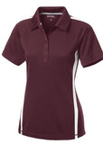 Sport-Tek® Ladies PosiCharge® Micro-Mesh Colorblock Polo WIth Left Chest Logo