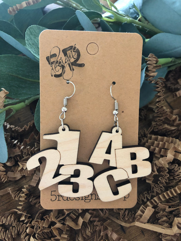 School Days Dangle Earrings