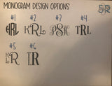 Flannel Travel Bag: Initial, Monogram, Name or Stock Design