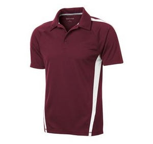Sport-Tek® Mens PosiCharge® Micro-Mesh Colorblock Polo WIth Left Chest Logo