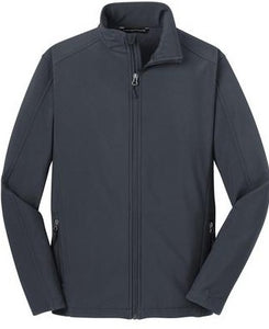 Port Authority® Mens Core Soft Shell Jacket With Left Chest Logo
