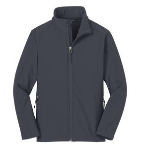 Port Authority® Youth Core Soft Shell Jacket With Left Chest Logo