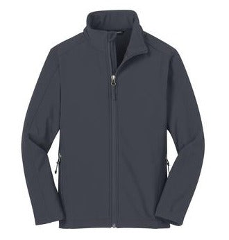 Port Authority® Youth Core Soft Shell Jacket With Left Chest Logo