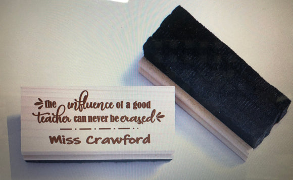 Personalized Wooden Eraser