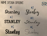 Personalized Cattle Ear Tag Keychain: Initial, Monogram, Name or Stock Design